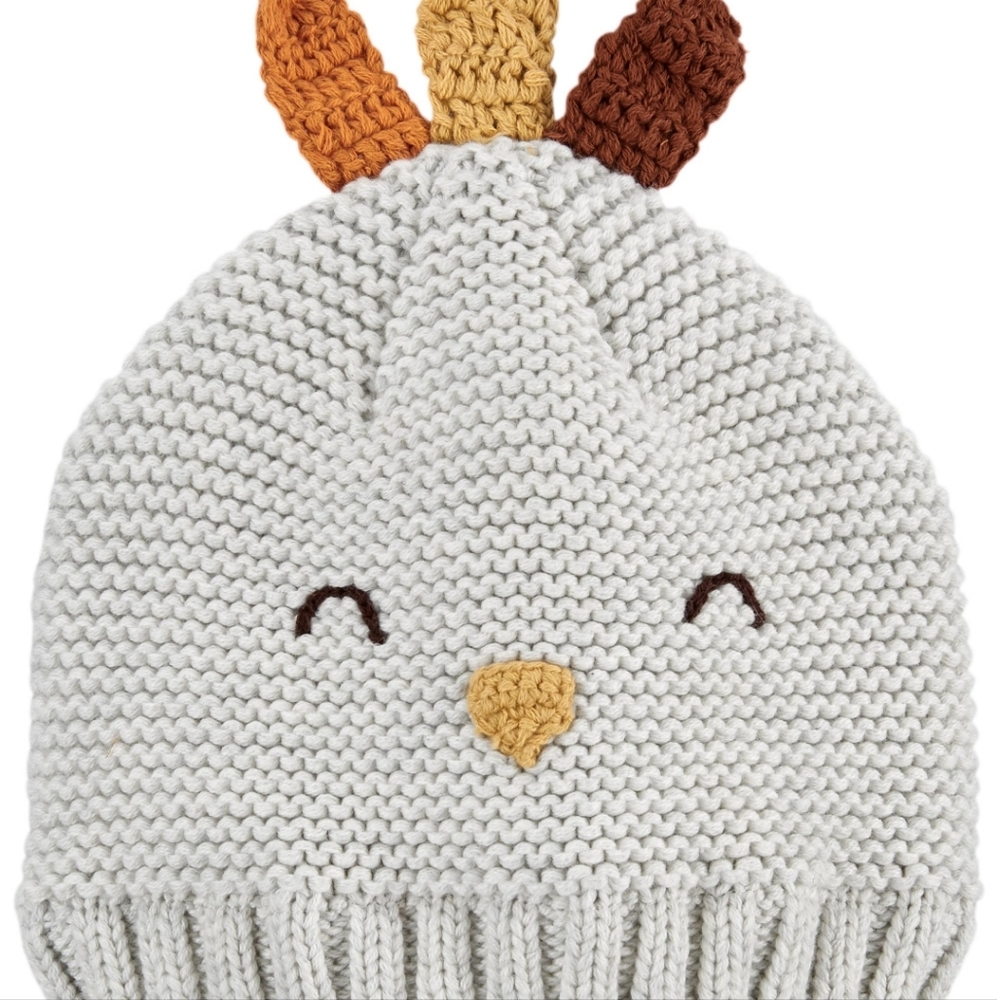 Turkey knit beanie